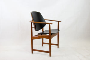 Mid-Century teak armchair by Arne Hovmand Olsen, 1950s