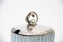 Load image into Gallery viewer, Lidded jar Andersen Keramik Bornholm with silver lid