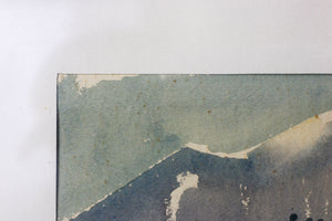 Aquarell "Berwang" 1956