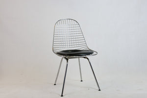 2 DKR wire chairs by Charles Eames for Herman Miller
