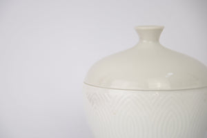 milk jug and sugar pot by Axel Salto for Royal copenhagen