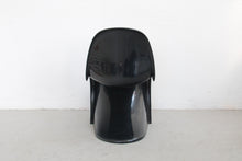 Load image into Gallery viewer, 4 black plastic chairs by Verner Panton for Herman Miller