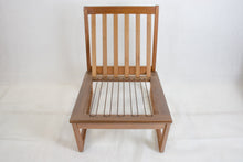 Load image into Gallery viewer, Pair of teak easy chairs model 522 by Hans Olsen for Brdr. Juul Kristensen 1950s