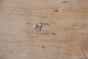 Freistehender Teak Schreibtisch von Svend Aage Madsen für Sigurd Hansen, 1958