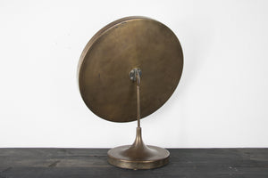 Schwedischer Spiegel aus Bronze, 1940er