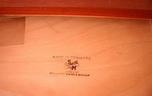 Desk in teak by Svend & Madsen