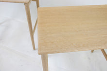 Load image into Gallery viewer, Oak nesting tables AT-40 by Hans J. Wegner for Andreas Tuck