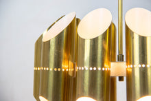 Load image into Gallery viewer, Brass chandelier