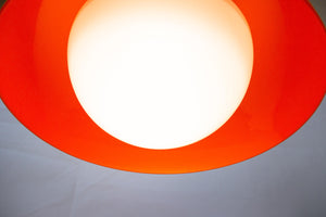 Huge pendant light by Luigi Massoni for Guzzini Italy