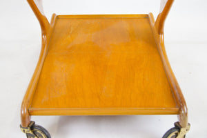 Cherry Serving Trolley by Cesare Lacca for Cassina, 1950s