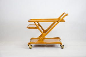 Cherry Serving Trolley by Cesare Lacca for Cassina, 1950s
