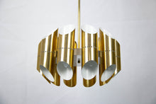Load image into Gallery viewer, Brass chandelier
