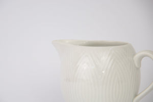 milk jug and sugar pot by Axel Salto for Royal copenhagen