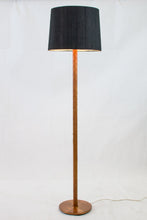 Load image into Gallery viewer, Mid-Century &quot;Flet&quot; Copper &amp; Leather Floor Lamp by Jo Hammerborg for Fog &amp; Morup
