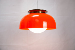 Huge pendant light by Luigi Massoni for Guzzini Italy