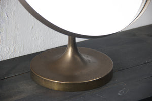 Schwedischer Spiegel aus Bronze, 1940er