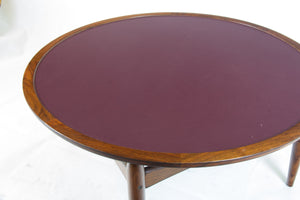 Mid-Century rosewood sofa table by Ejvind A. Johansson for Ludvig Pontoppidan