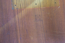 Load image into Gallery viewer, Teak coffee table on three legged aluminium base by Arne Jacobsen for Fritz Hansen