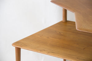 Minerva sofa table in solid teak by Peter Hvidt and Orla Molgaard Nielsen for France & son