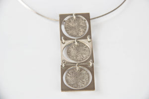 necklace with pendant by Bent Knudsen in Sterling silver