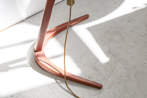 Floor lamp "Dornstab" by J.T.Kalmar und A.Pöll for Kalmar Werkstätten 1949