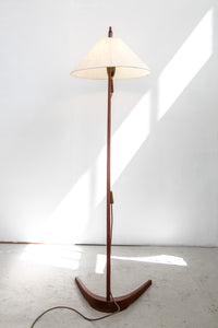 Floor lamp "Dornstab" by J.T.Kalmar und A.Pöll for Kalmar Werkstätten 1949