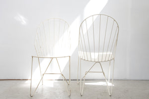 Set of two chairs "Sonett" by  J. O. Wladar & V. Mödlhammer for Karl Fostel Wien