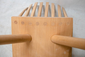 Set of 10 chairs "Mikado" by Johannes Foersom & Peter Hiort-Lorenzen.