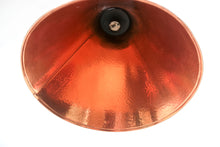 Load image into Gallery viewer, Extraordinary pendant lamp of solid hammered copper from Denmark