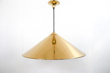 Load image into Gallery viewer, Pair of brass ceiling lamps by Florian Schultz