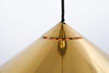 Load image into Gallery viewer, Pair of brass ceiling lamps by Florian Schultz