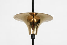 Load image into Gallery viewer, Pair of brass ceiling lamps by Florian Schultz