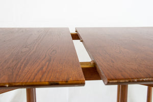 Extendable teak dining table by Peter Hvidt and Orla Mølgaard-Nielsen for France and Daverkoven